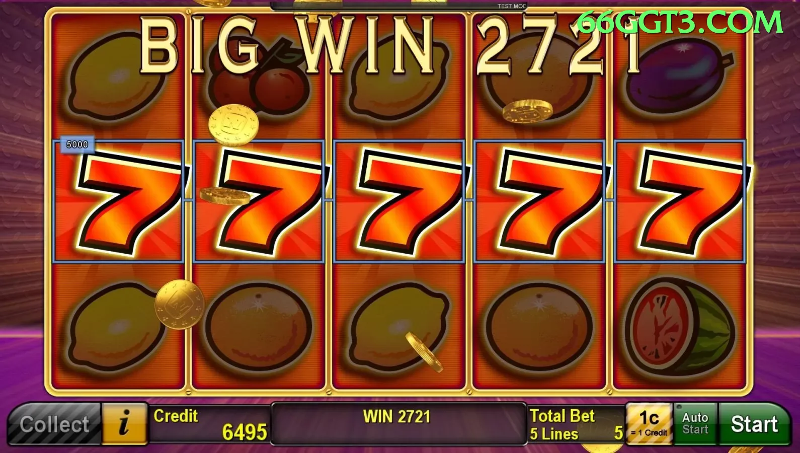 Catálogo de slots